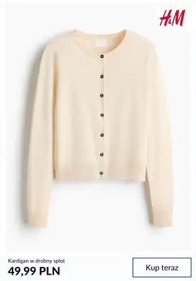 H&M - gazetka promocyjna Swetry damskie od wtorku 23.12  - strona 12