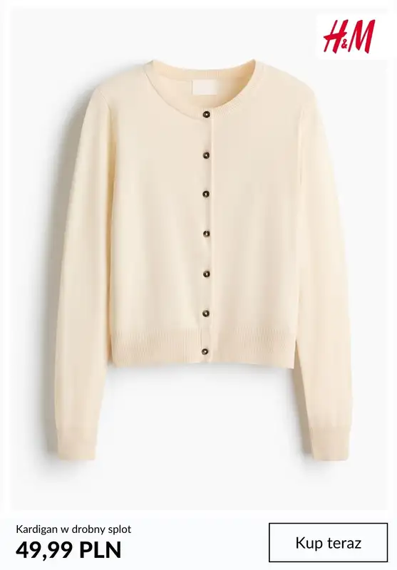 H&M - gazetka promocyjna Swetry damskie od wtorku 23.12  - strona 12