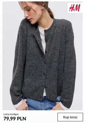 H&M - gazetka promocyjna Swetry damskie od wtorku 23.12  - strona 13