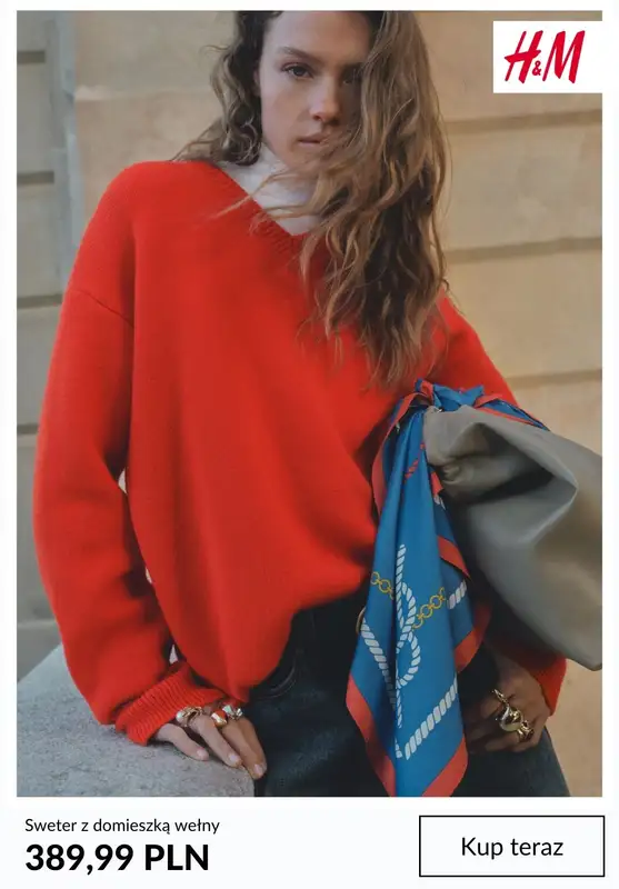 H&M - gazetka promocyjna Swetry damskie od wtorku 23.12  - strona 10