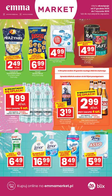 emma MARKET - gazetka promocyjna Gazetka od soboty 27.12 do środy 07.01 - strona 7
