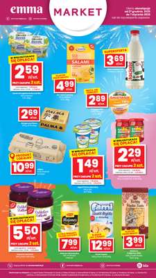 emma MARKET - gazetka promocyjna Plakaty promocyjne od soboty 27.12 do środy 07.01 - strona 2