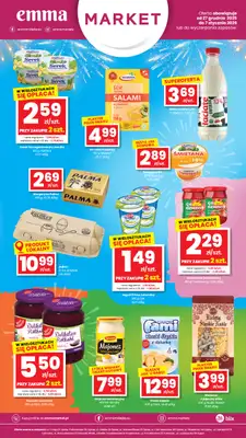 emma MARKET - gazetka promocyjna Plakaty promocyjne od soboty 27.12 do środy 07.01 - strona 2