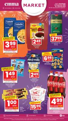 emma MARKET - gazetka promocyjna Plakaty promocyjne od soboty 27.12 do środy 07.01