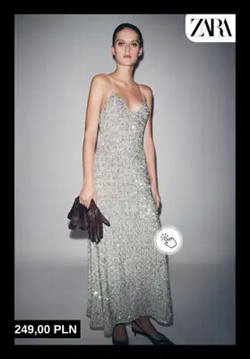 Zara - gazetka promocyjna Sukienki na wyjątkowe okazje od wtorku 23.12  - strona 12
