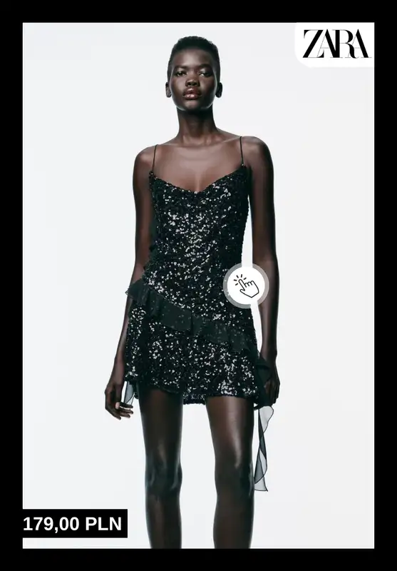 Zara - gazetka promocyjna Sukienki na wyjątkowe okazje od wtorku 23.12  - strona 4