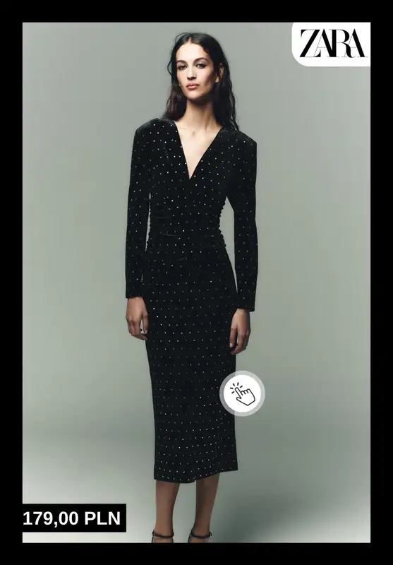 Zara - gazetka promocyjna Sukienki na wyjątkowe okazje od wtorku 23.12  - strona 8