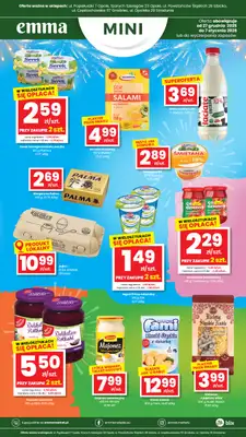 emma MARKET - gazetka promocyjna Plakaty promocyjne Emma Mini od soboty 27.12 do środy 07.01 - strona 2