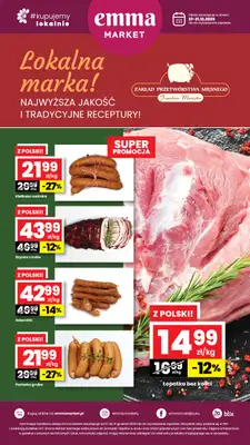 emma MARKET - gazetka promocyjna Plakat promocyjny od soboty 27.12 do środy 31.12