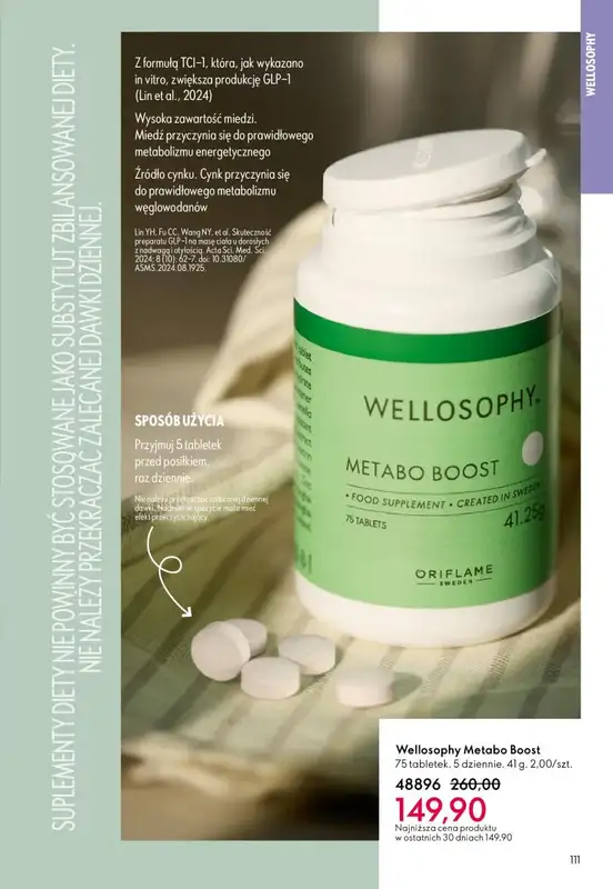 Oriflame - gazetka promocyjna Katalog 1/2026 od środy 24.12 do wtorku 20.01 - strona 111
