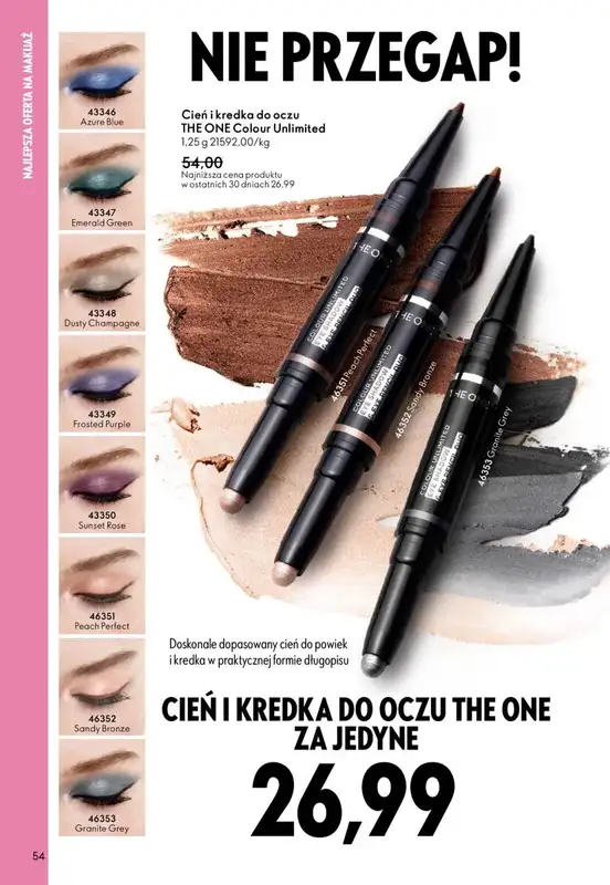 Oriflame - gazetka promocyjna Katalog 1/2026 od środy 24.12 do wtorku 20.01 - strona 54