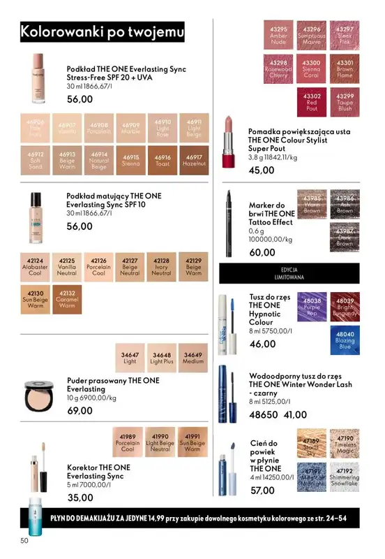 Oriflame - gazetka promocyjna Katalog 1/2026 od środy 24.12 do wtorku 20.01 - strona 50