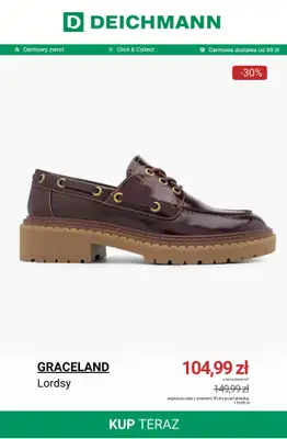 Deichmann - gazetka promocyjna Do -50% na półbuty od wtorku 23.12  - strona 3