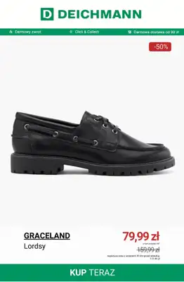 Deichmann - gazetka promocyjna Do -50% na półbuty od wtorku 23.12  - strona 5