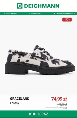 Deichmann - gazetka promocyjna Do -50% na półbuty od wtorku 23.12  - strona 7