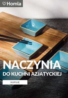 Homla - gazetka promocyjna Naczynia do kuchni azjatyckiej od wtorku 23.12 