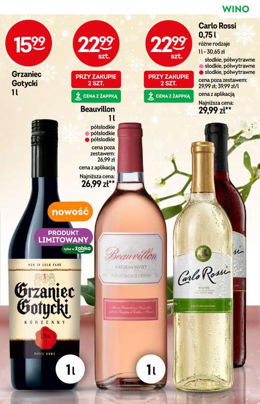 Żabka - gazetka promocyjna Katalog win od środy 24.12 do wtorku 06.01 - strona 15