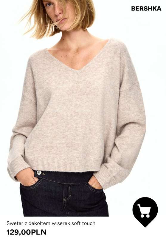 Bershka - gazetka promocyjna Swetry i kardigany damskie od wtorku 23.12  - strona 7