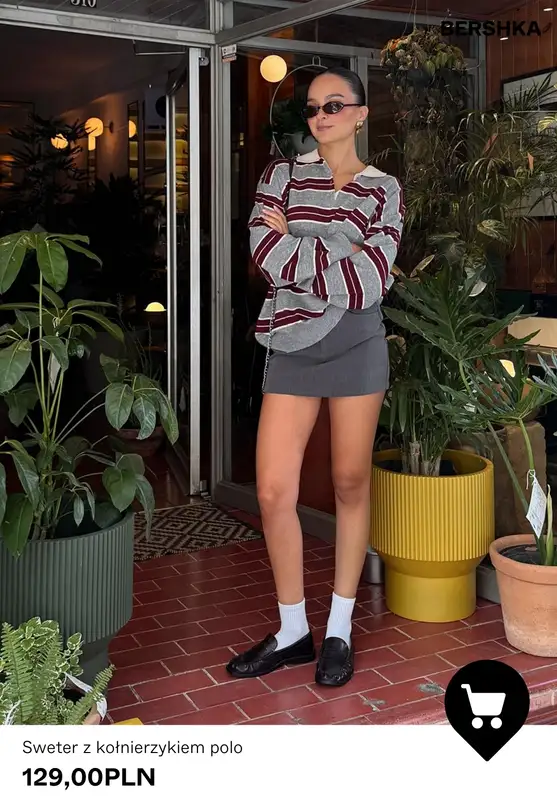 Bershka - gazetka promocyjna Swetry i kardigany damskie od wtorku 23.12  - strona 6