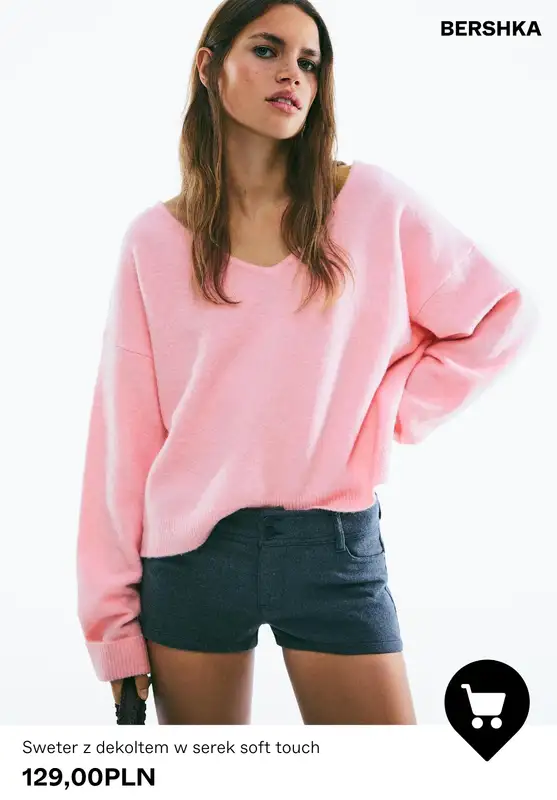 Bershka - gazetka promocyjna Swetry i kardigany damskie od wtorku 23.12  - strona 3