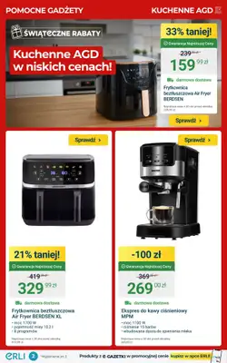 ERLI - gazetka promocyjna HITY CENOWE – małe AGD, meble i wyposażenie! od soboty 20.12 do niedzieli 04.01 - strona 2