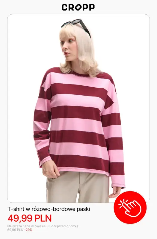 Cropp - gazetka promocyjna Wyprzedaż do -50% od wtorku 23.12  - strona 6