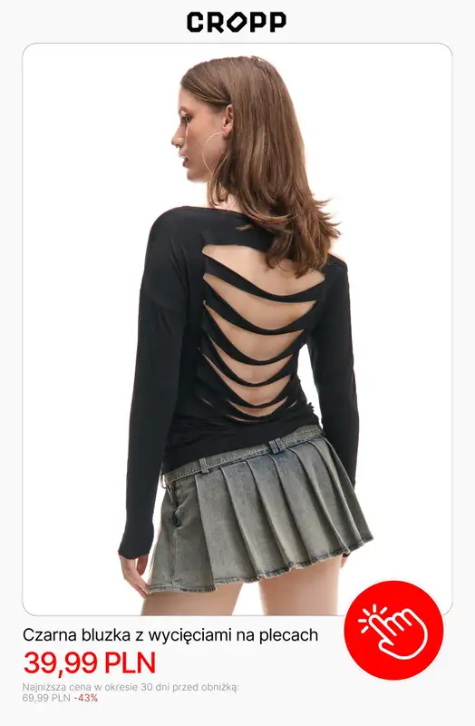 Cropp - gazetka promocyjna Wyprzedaż do -50% od wtorku 23.12  - strona 3