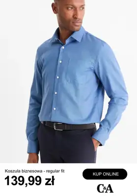 C&A - gazetka promocyjna Koszule dla mężczyzn od wtorku 23.12  - strona 8