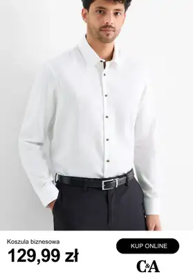 C&A - gazetka promocyjna Koszule dla mężczyzn od wtorku 23.12  - strona 14