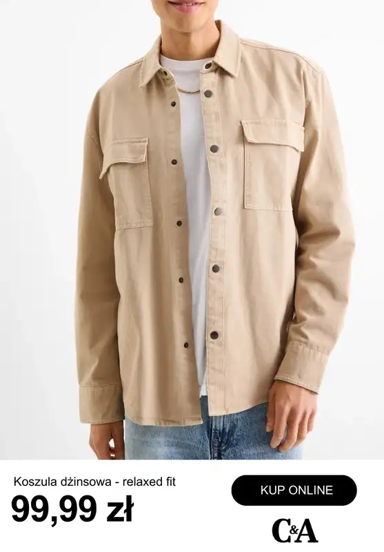 C&A - gazetka promocyjna Koszule dla mężczyzn od wtorku 23.12  - strona 3