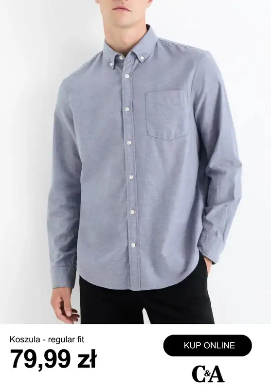 C&A - gazetka promocyjna Koszule dla mężczyzn od wtorku 23.12  - strona 12