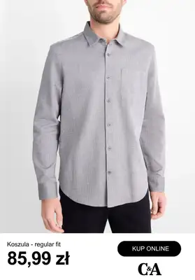 C&A - gazetka promocyjna Koszule dla mężczyzn od wtorku 23.12  - strona 13