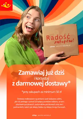 Poczta Polska - gazetka promocyjna Gazetka od poniedziałku 29.12 do niedzieli 11.01 - strona 6