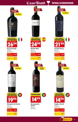 Biedronka - gazetka promocyjna Czas na Toast! od piątku 02.01 do soboty 10.01 - strona 9