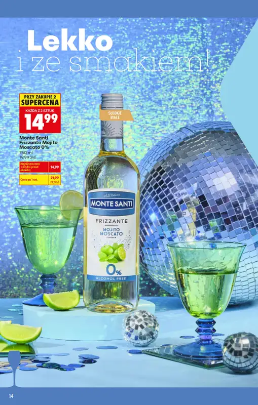 Biedronka - gazetka promocyjna Czas na Toast! od piątku 02.01 do soboty 10.01 - strona 14