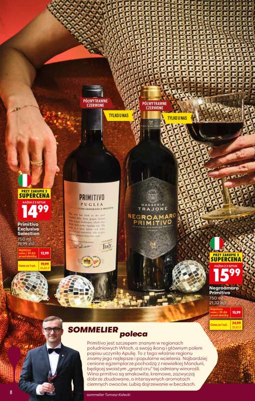 Biedronka - gazetka promocyjna Czas na Toast! od piątku 02.01 do soboty 10.01 - strona 8