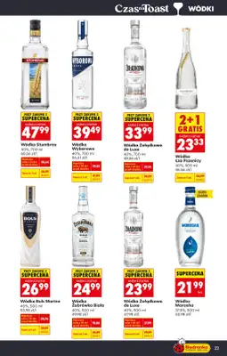 Biedronka - gazetka promocyjna Czas na Toast! od piątku 02.01 do soboty 10.01 - strona 23