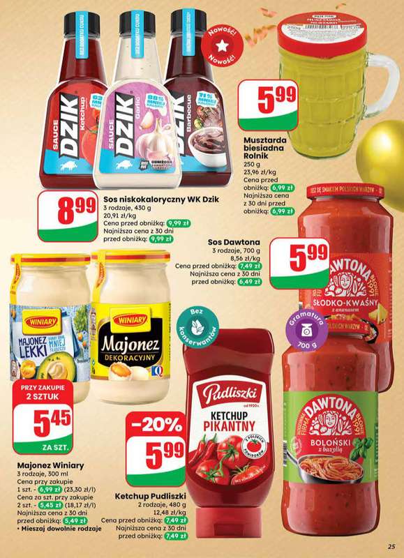 Dino - gazetka promocyjna Gazetka od soboty 27.12 do wtorku 30.12 - strona 25