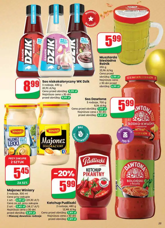 Dino - gazetka promocyjna Gazetka od soboty 27.12 do wtorku 30.12 - strona 25