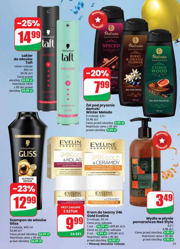 Dino - gazetka promocyjna Gazetka od soboty 27.12 do wtorku 30.12 - strona 71