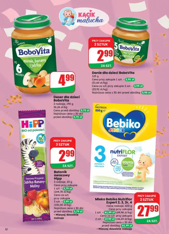 Dino - gazetka promocyjna Gazetka od soboty 27.12 do wtorku 30.12 - strona 12