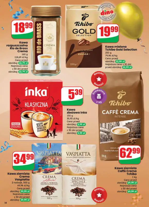 Dino - gazetka promocyjna Gazetka od soboty 27.12 do wtorku 30.12 - strona 16