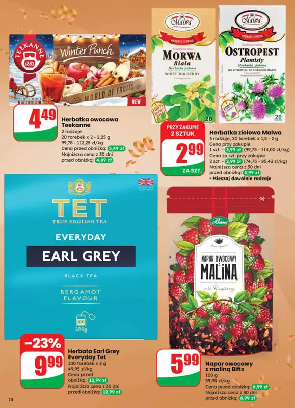 Dino - gazetka promocyjna Gazetka od soboty 27.12 do wtorku 30.12 - strona 14