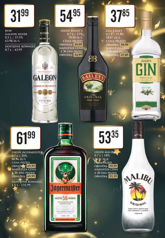 Dino - gazetka promocyjna Katalog alkoholowy od soboty 27.12 do poniedziałku 05.01 - strona 17