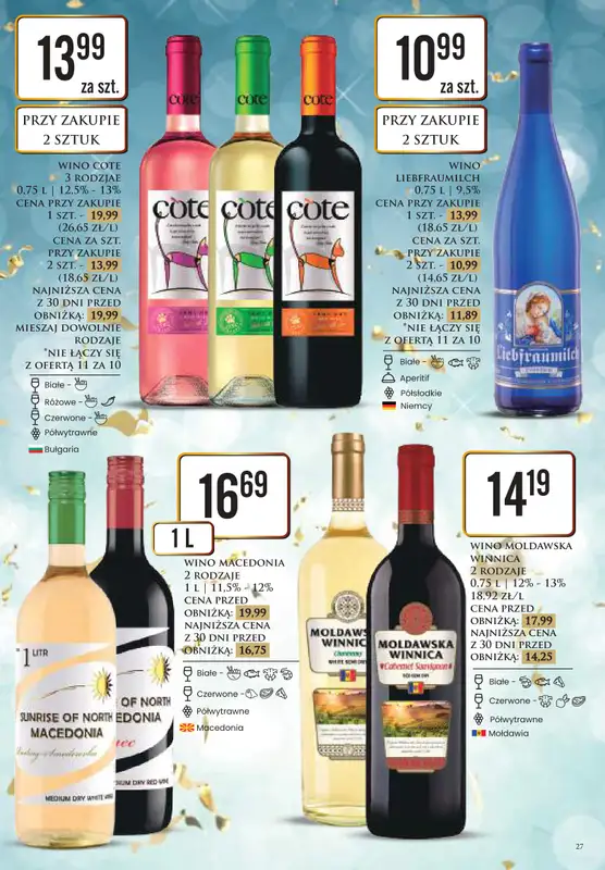 Dino - gazetka promocyjna Katalog alkoholowy od soboty 27.12 do poniedziałku 05.01 - strona 27