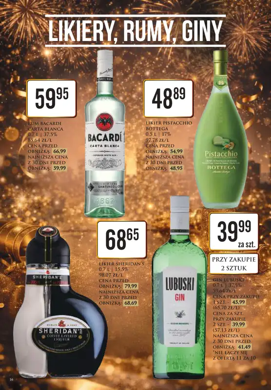 Dino - gazetka promocyjna Katalog alkoholowy od soboty 27.12 do poniedziałku 05.01 - strona 16