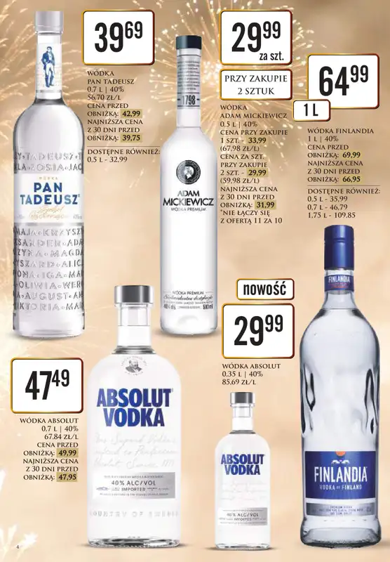 Dino - gazetka promocyjna Katalog alkoholowy od soboty 27.12 do poniedziałku 05.01 - strona 4