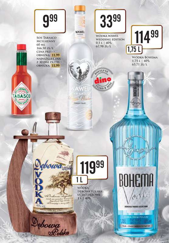 Dino - gazetka promocyjna Katalog alkoholowy od soboty 27.12 do poniedziałku 05.01 - strona 3