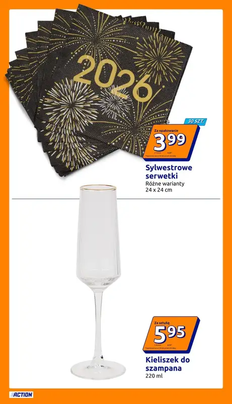 Action - gazetka promocyjna Gazetka od środy 24.12 do wtorku 30.12 - strona 13