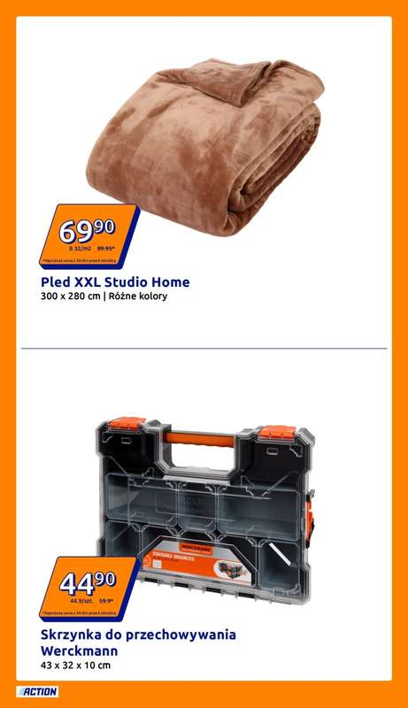 Action - gazetka promocyjna Gazetka od środy 24.12 do wtorku 30.12 - strona 7